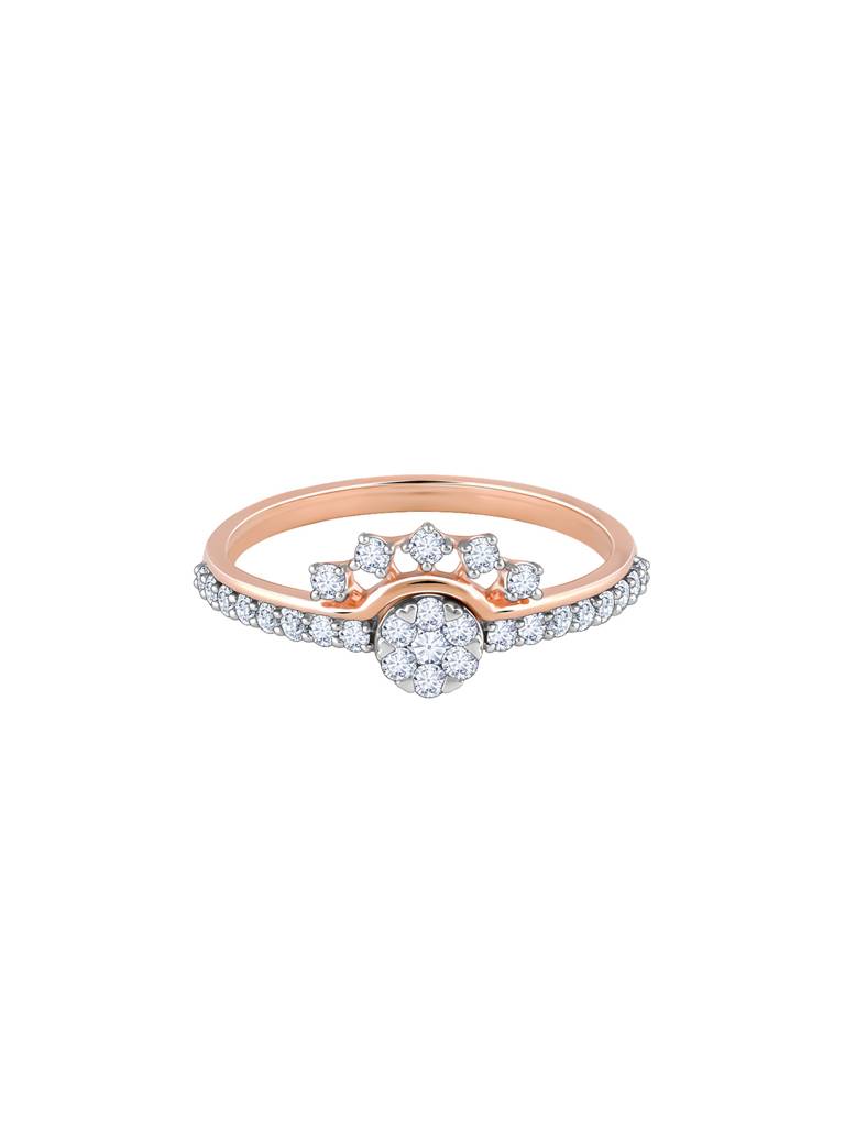 18K Rose Gold Pulchritude Diamond Ring : GDLR0425