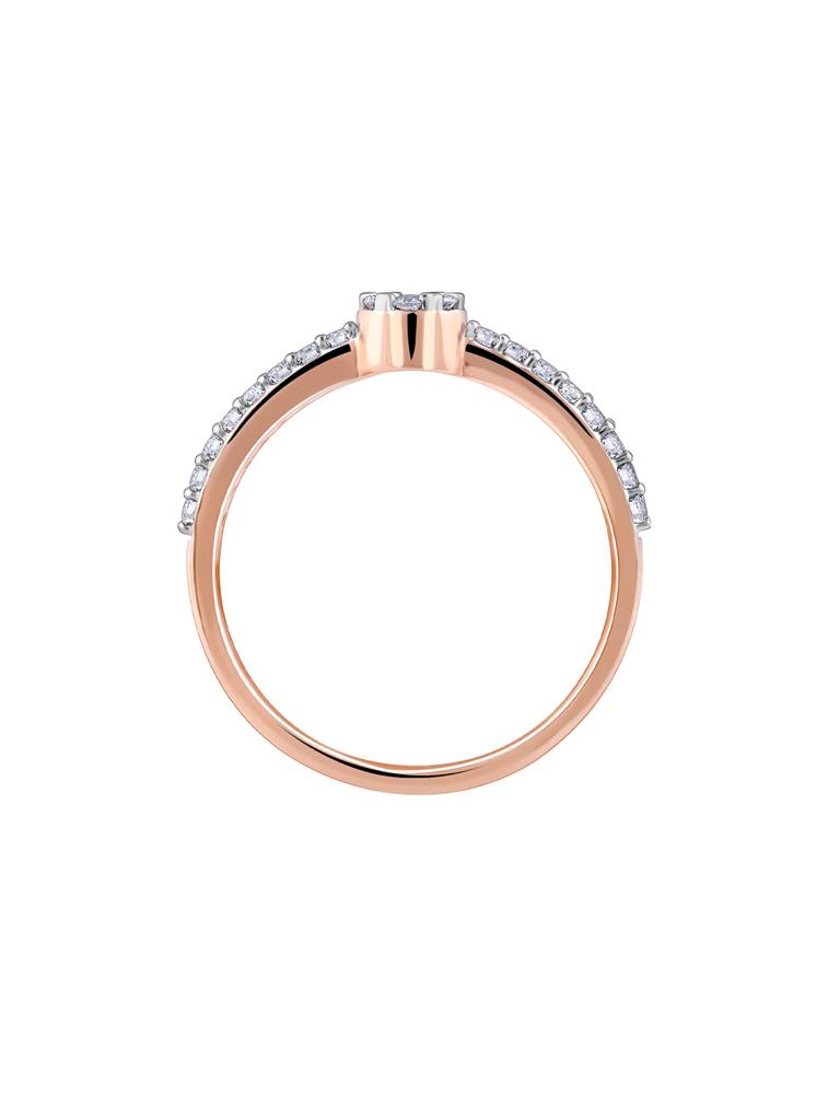 18K Rose Gold Pulchritude Diamond Ring : GDLR0425