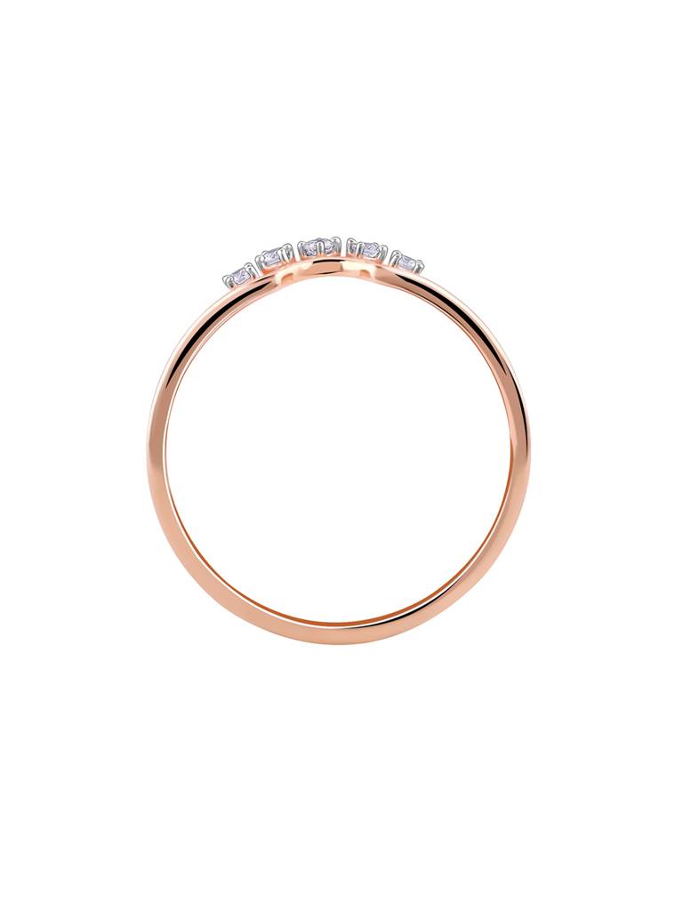 18K Rose Gold Pulchritude Diamond Ring : GDLR0425