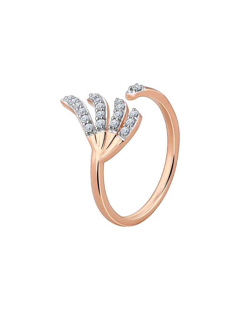 18K Rose Gold Incandescent Diamond Ring : GDLR0427