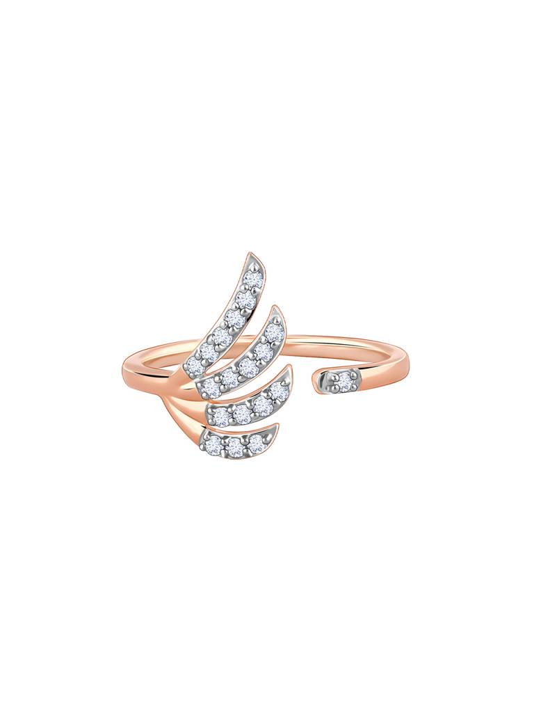 18K Rose Gold Incandescent Diamond Ring : GDLR0427