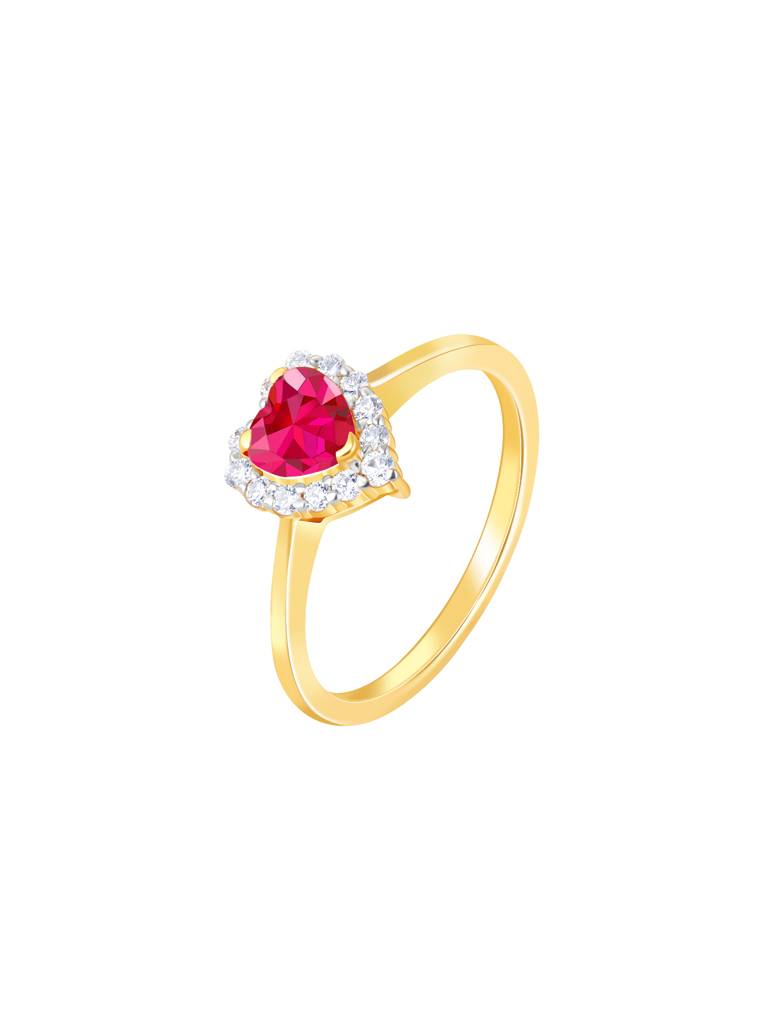 Giva 14K Yellow Gold Gorgeous Bridesmaid Diamond Ring Indian - 12  Us - 6 Gifts For Women & Girls : GDLR045