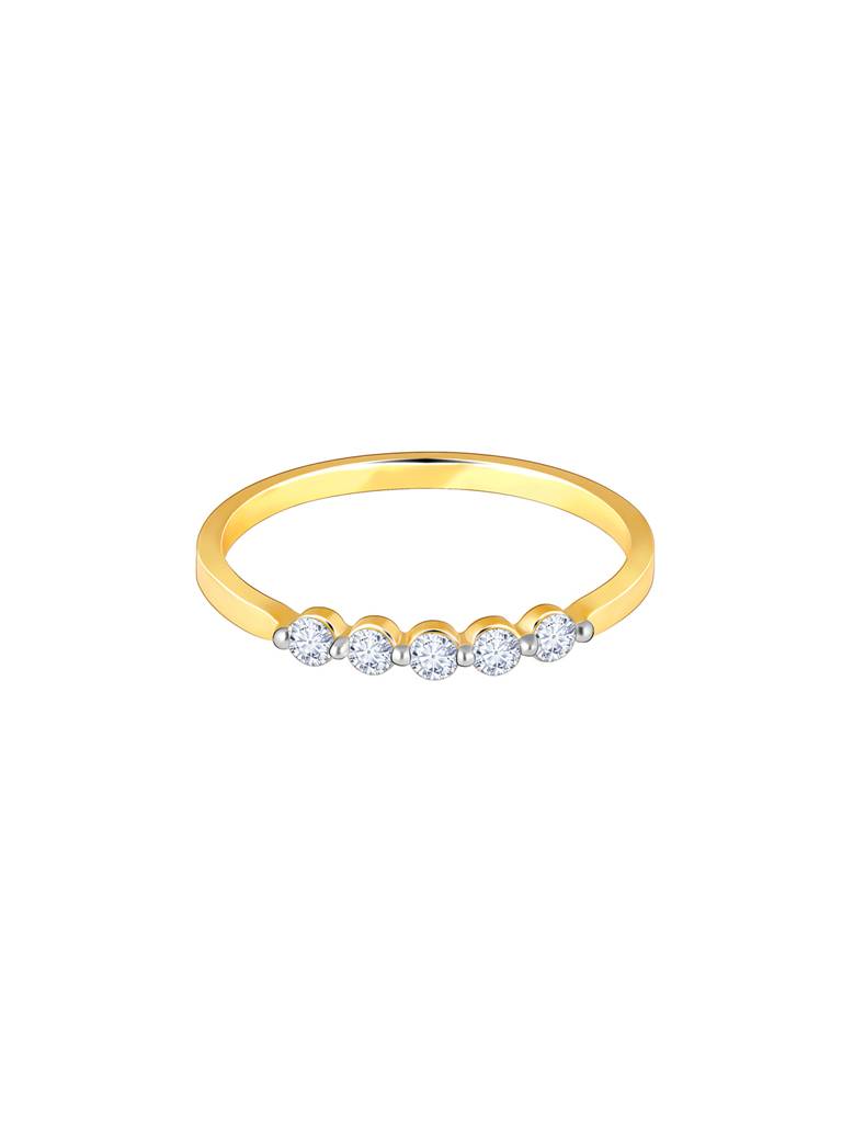 Giva 14K Yellow Gold Timeless Elegance Diamond Ring : GDLR04