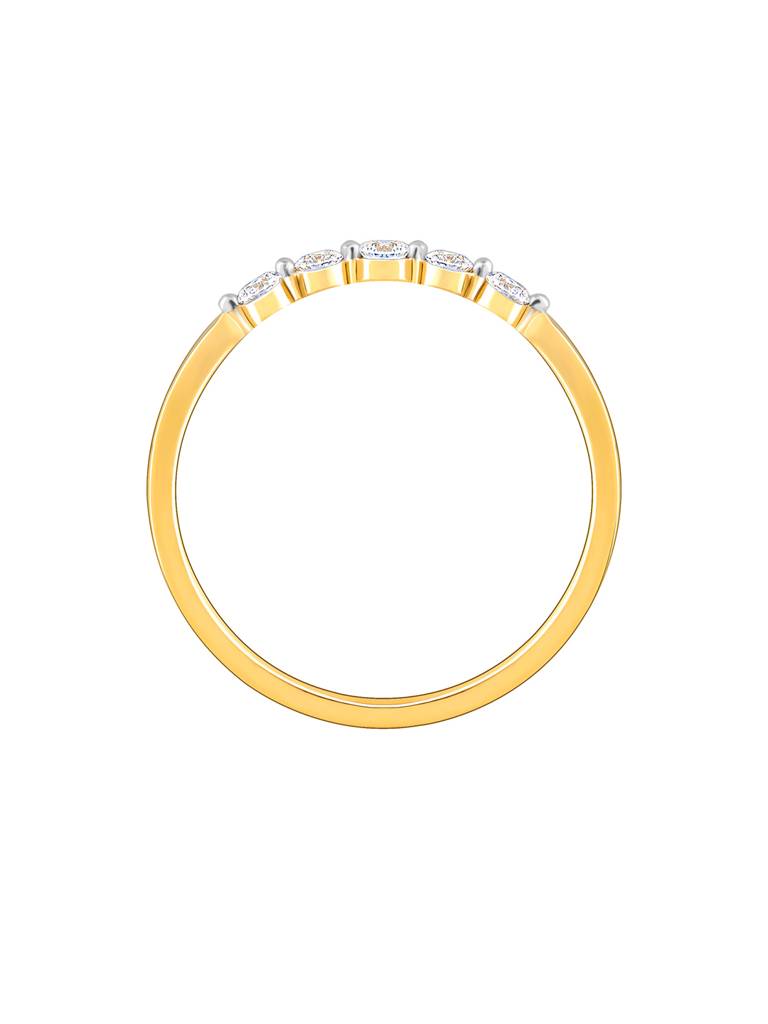 Giva 14K Yellow Gold Timeless Elegance Diamond Ring : GDLR04