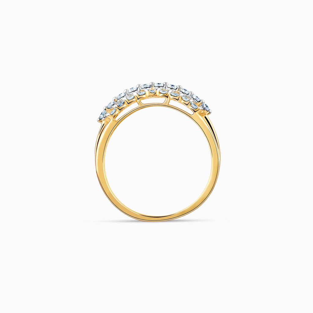 Gold Ivory Radiance Diamond Ring : GDLR0560