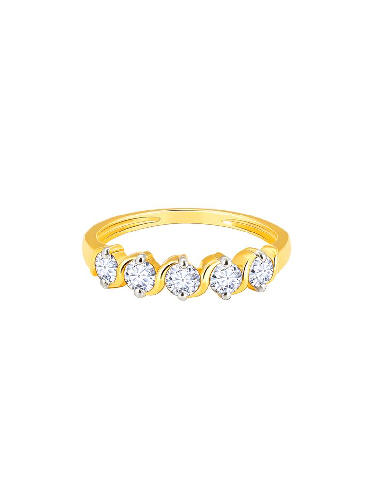Giva 14K Yellow Gold Dearest Dreams Diamond Ring : GDLR093