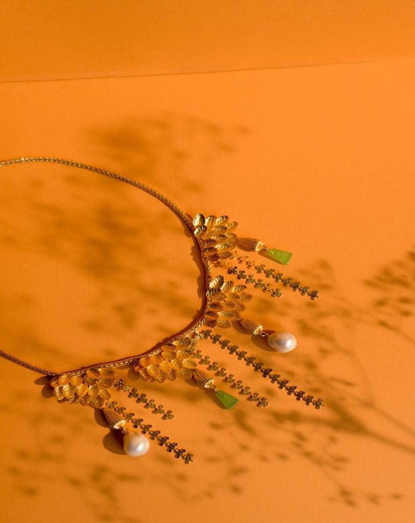 Forest Flower Neckpiece : GG-2007