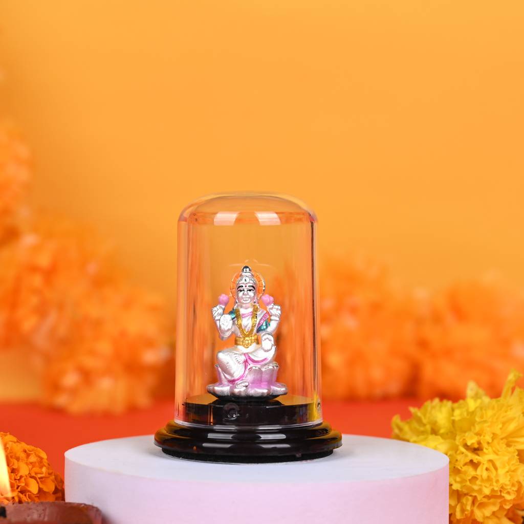 Touch925 999 Silver Shri Lakshmi Ji Enduring Form Idol : GI7