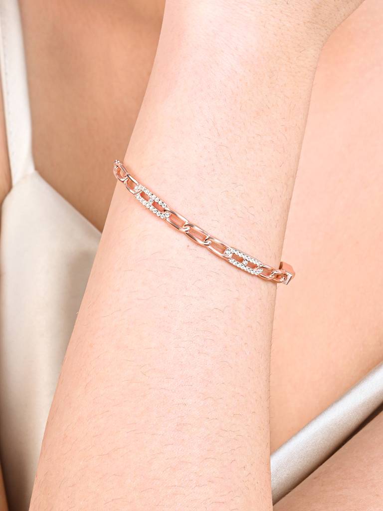 Trion Edge Silver Kada : GILB1106