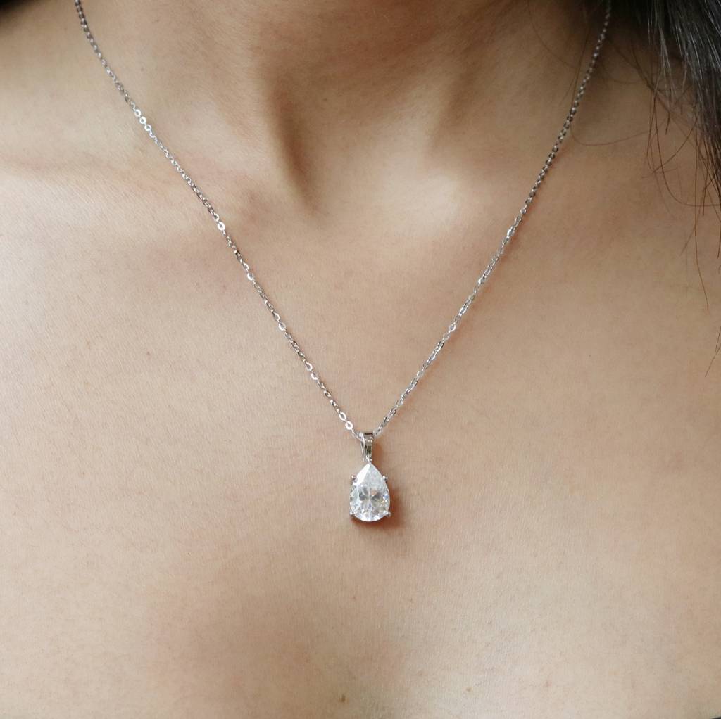 Serendipity 2Ct Solitaire Pendant : GJPD0003PD925240