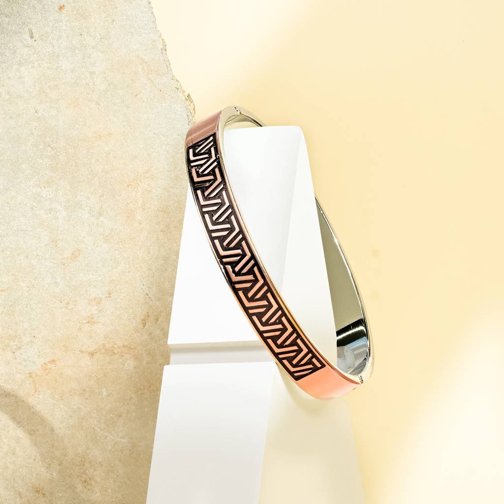 Chic Rose Gold Kada : GK36