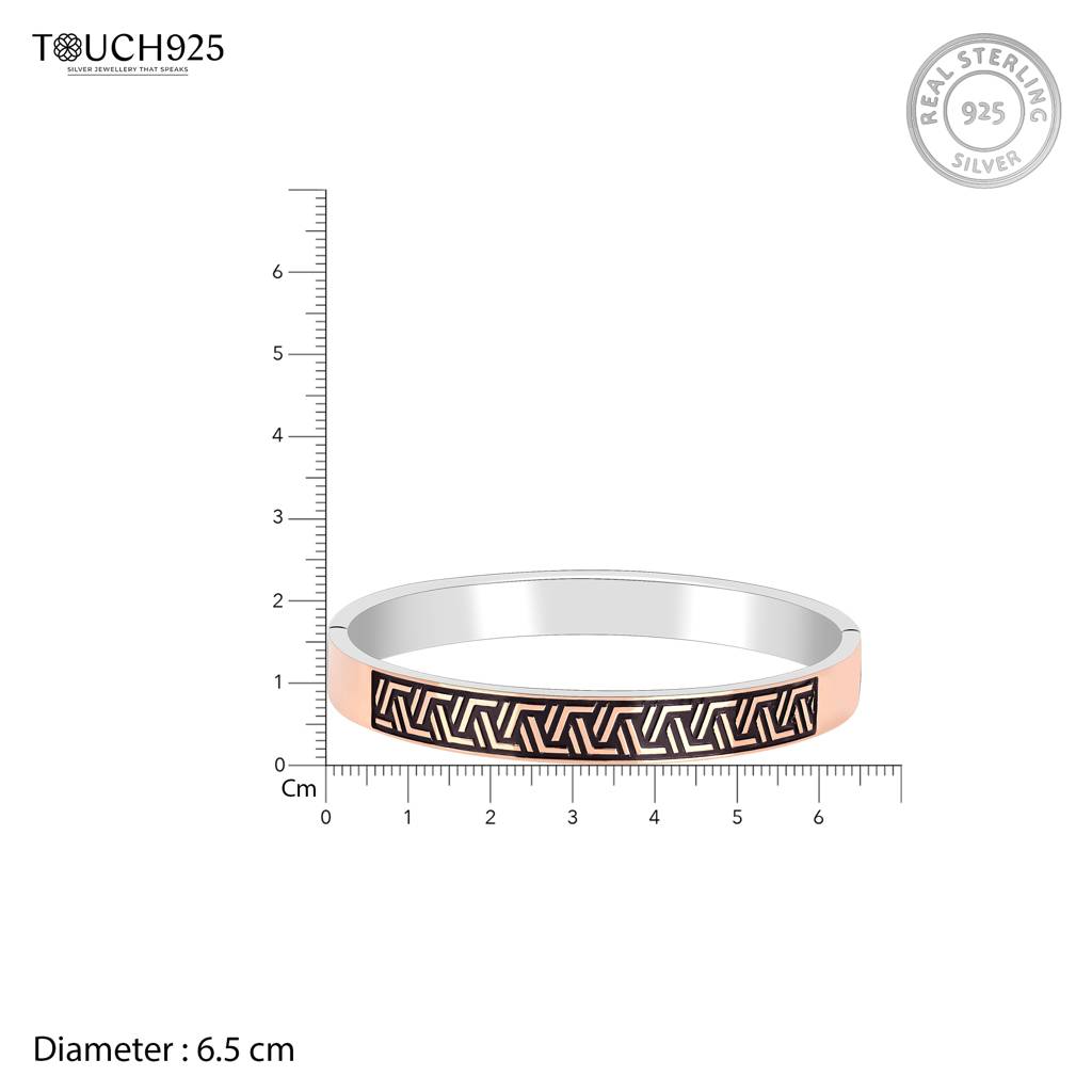 Chic Rose Gold Kada : GK36