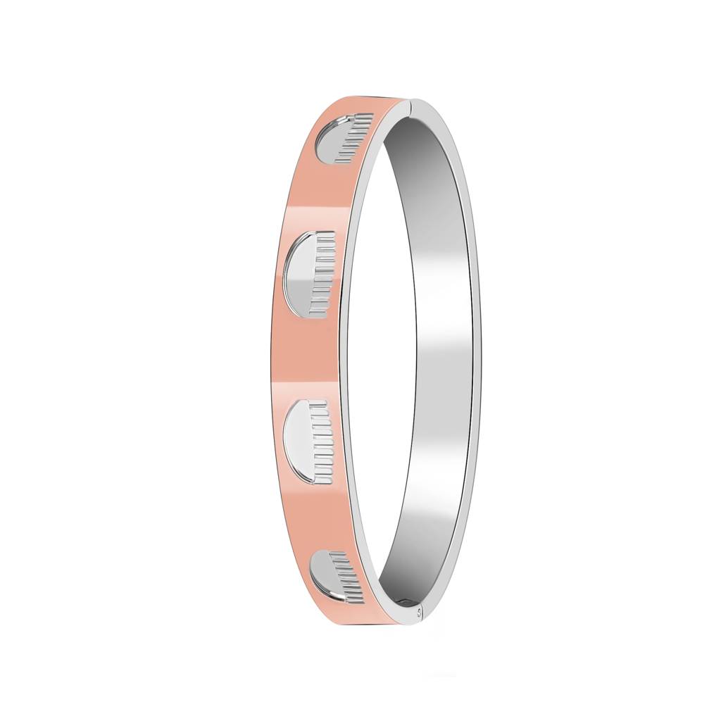 Spiked Rose Gold Kada : GK40