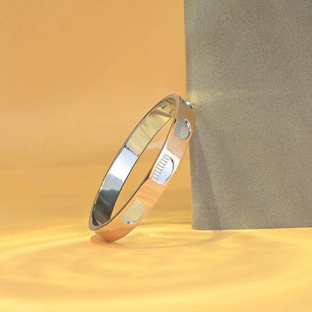 Spiked Rose Gold Kada : GK40