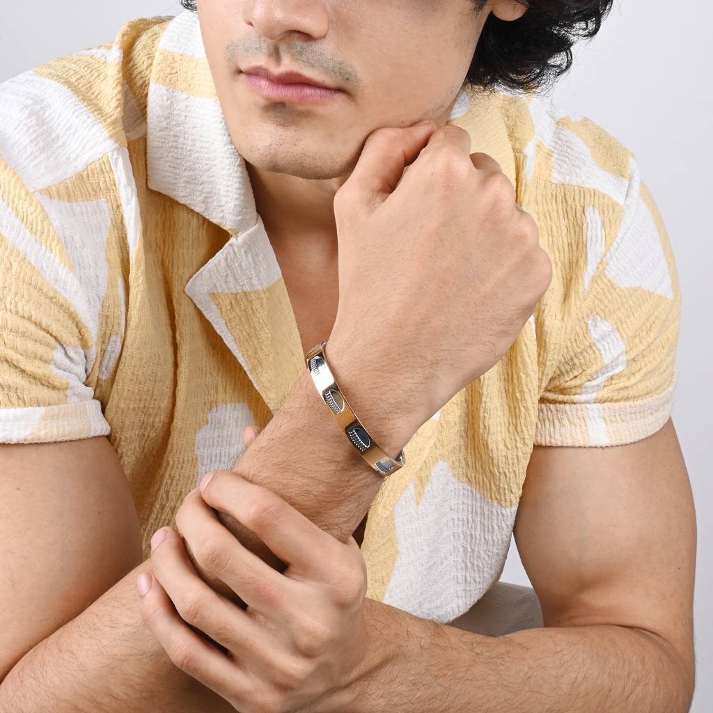Spiked Rose Gold Kada : GK40