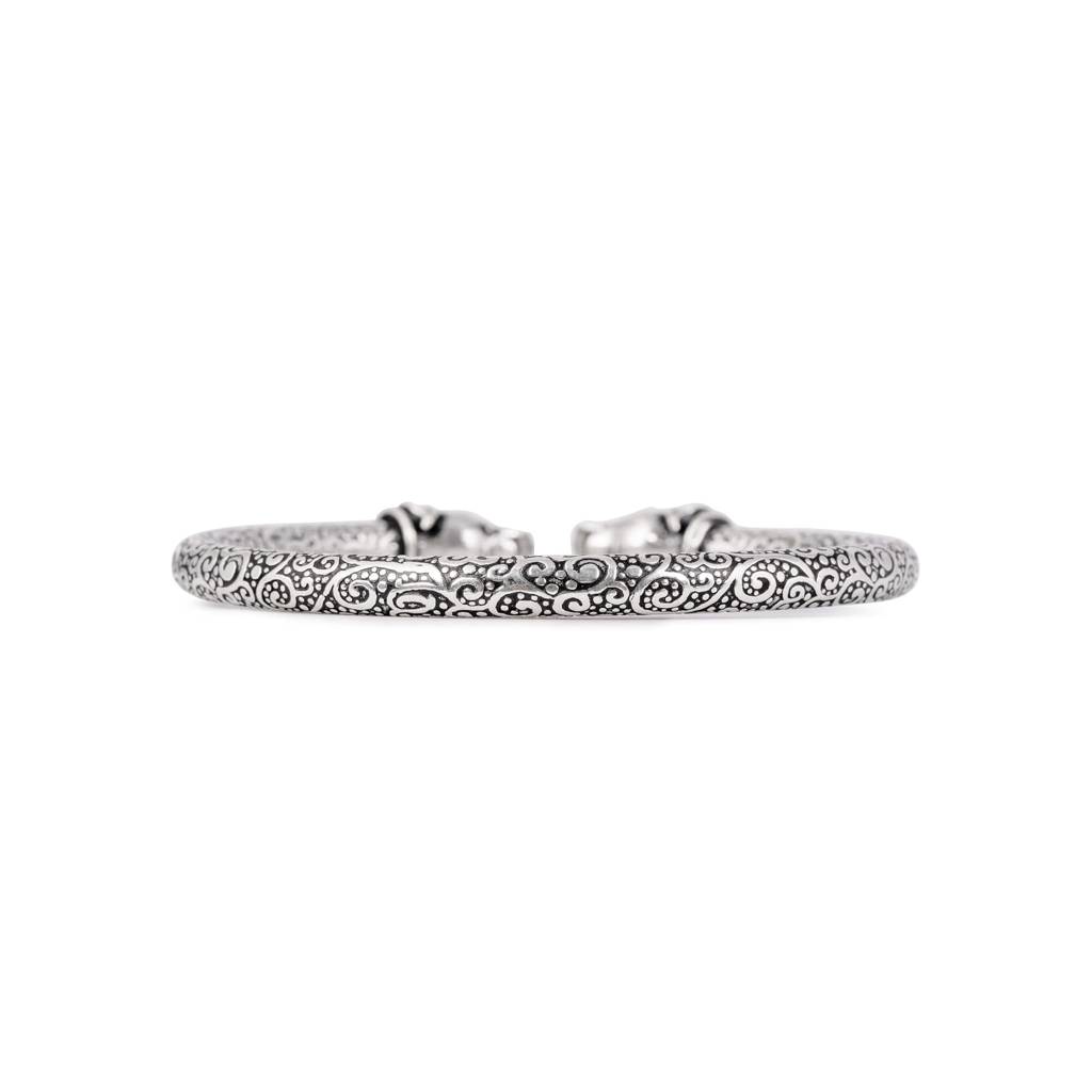 Cultural Retreat Silver Boho Touch925 Bracelet For Men : GK5