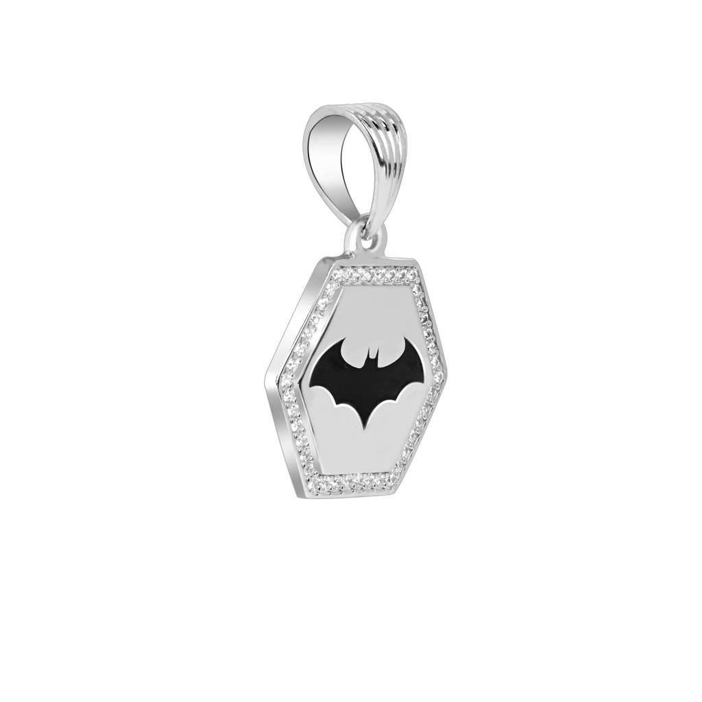 Silver Batman Locket : GL89