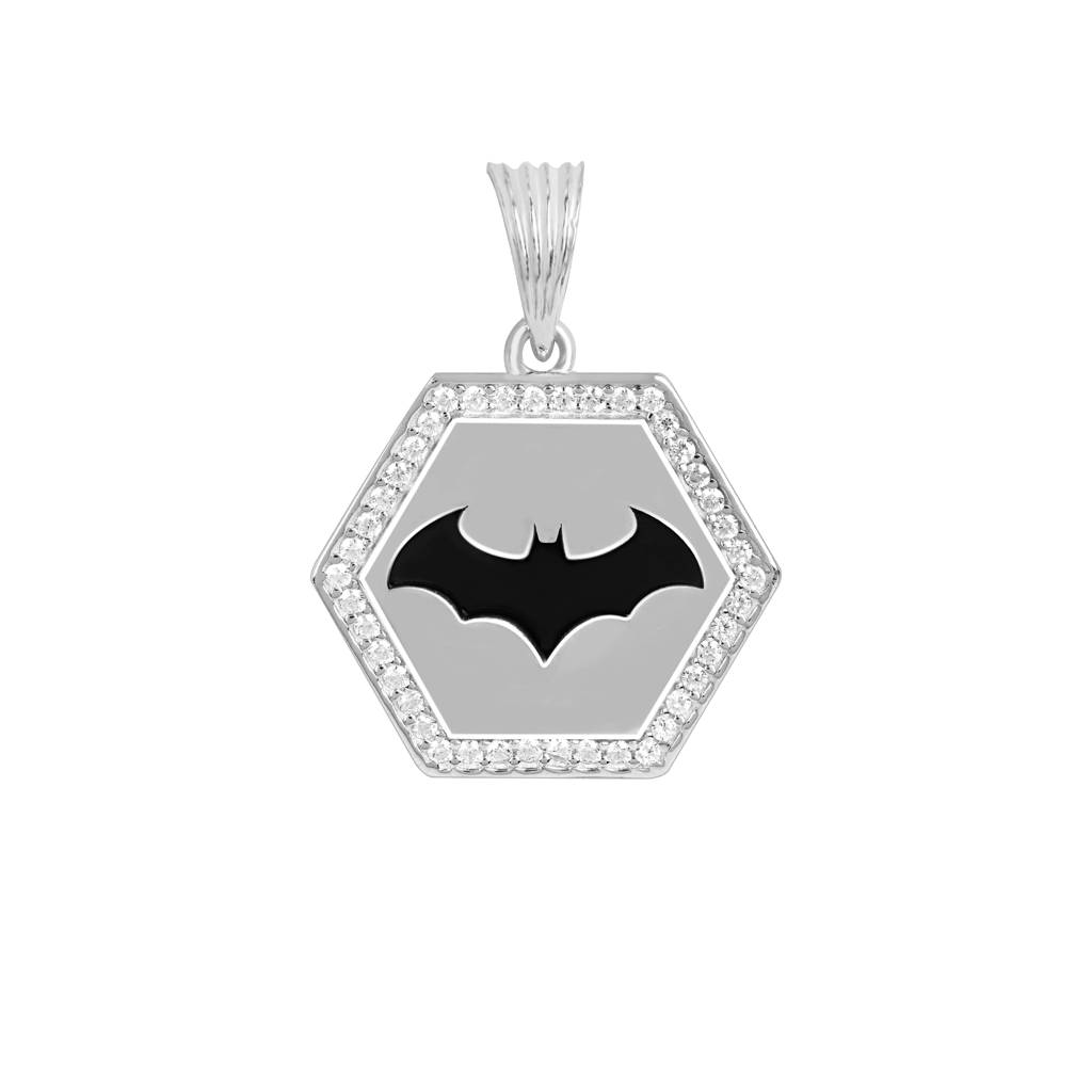 Silver Batman Locket : GL89