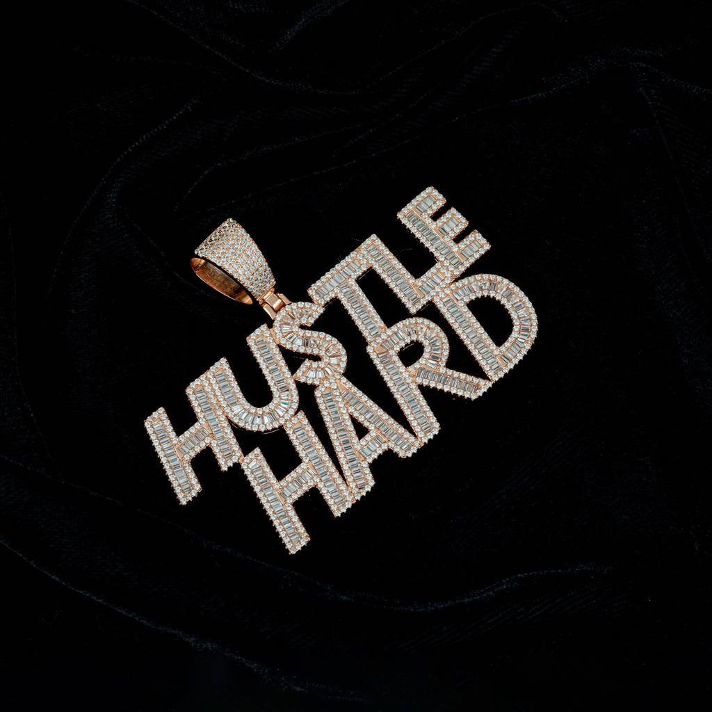 Hustler'S Pride Zircon Studded Locket