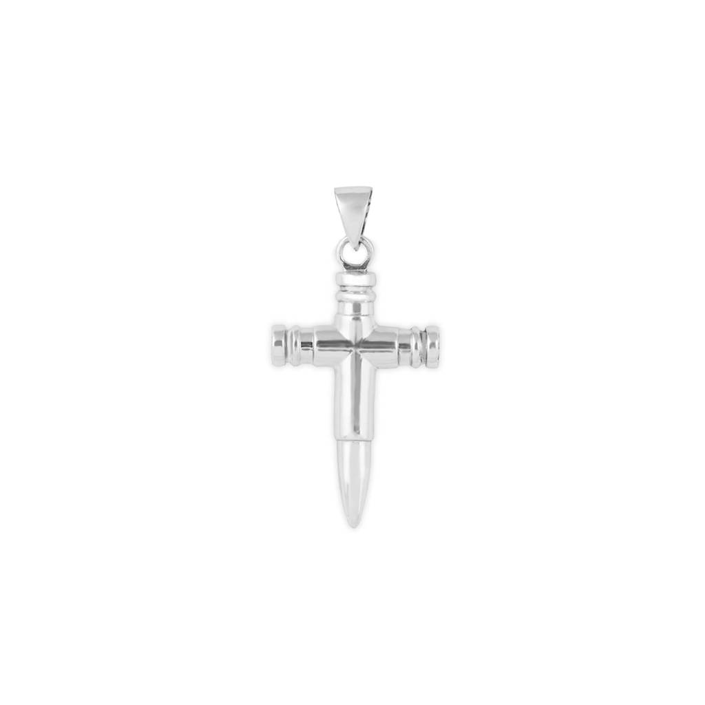 Cross Sanctity Silver Cross Locket