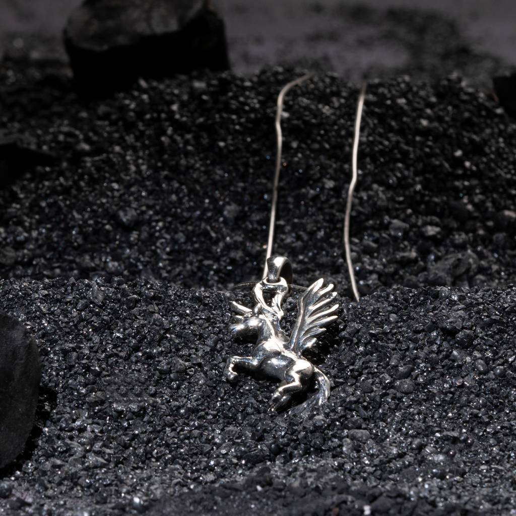 Unicorn Whimsy Silver Locket