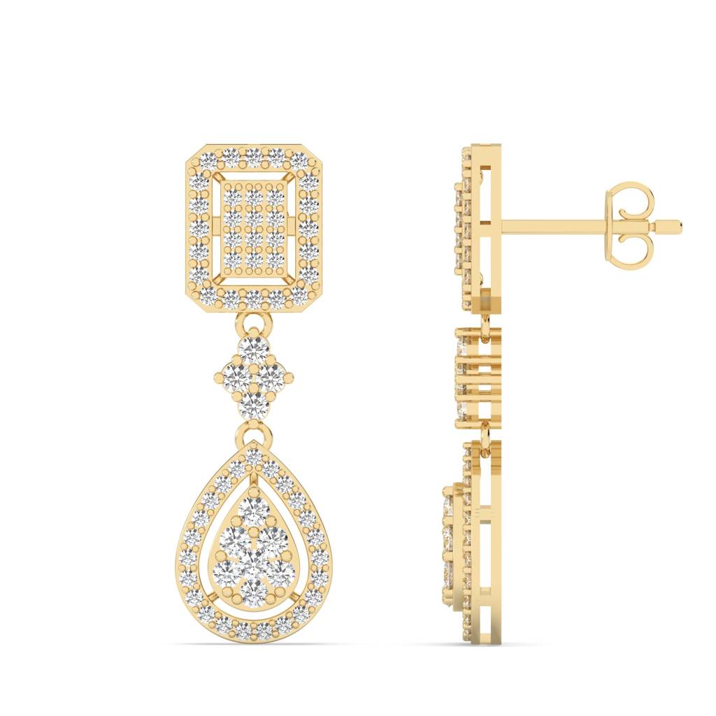 Pear Dew Drop Earrings Pear Dew Drop Earrings · Eternz