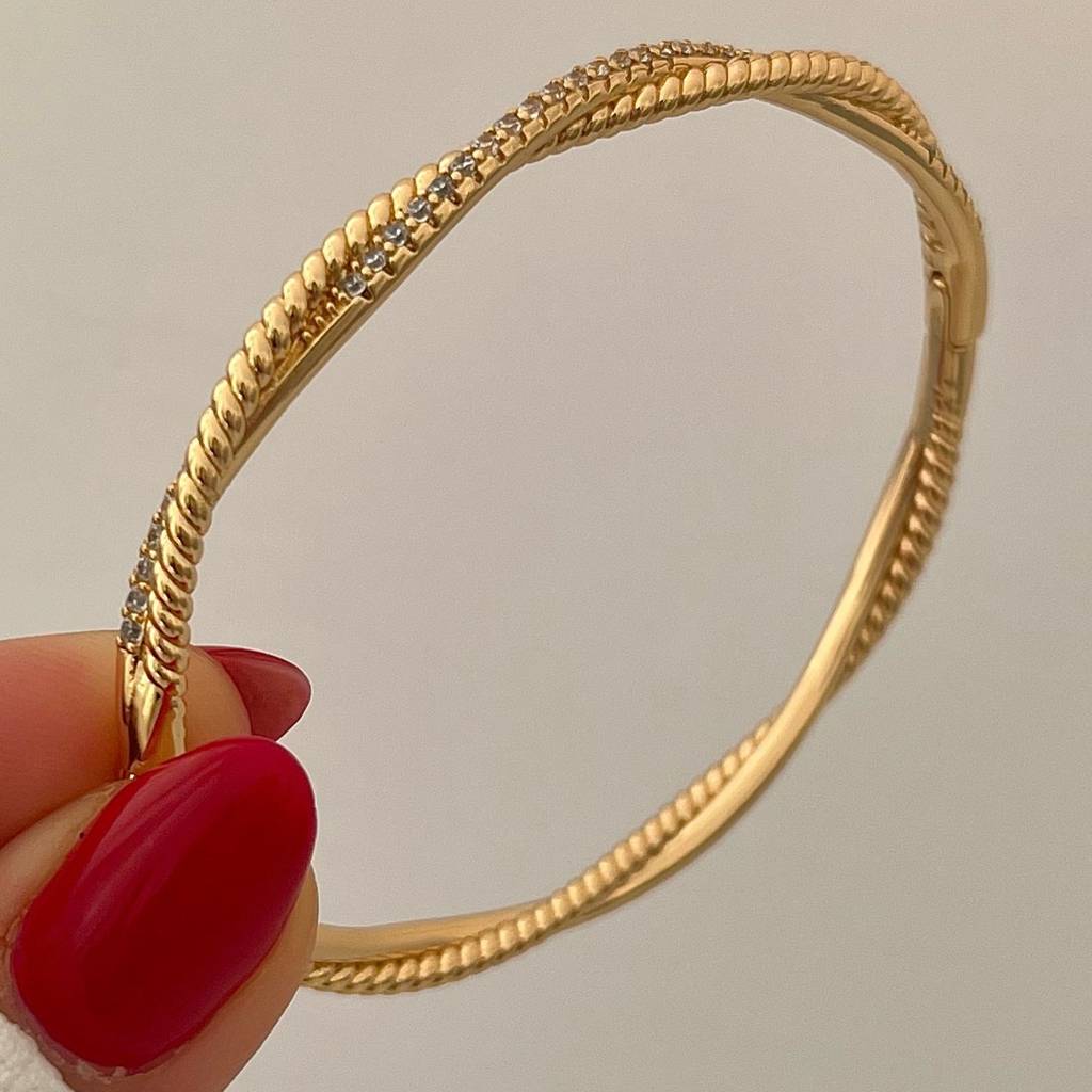 Golden Hour Stack Of 3 Bracelets For Women & Girls : GOLHOUSTBR