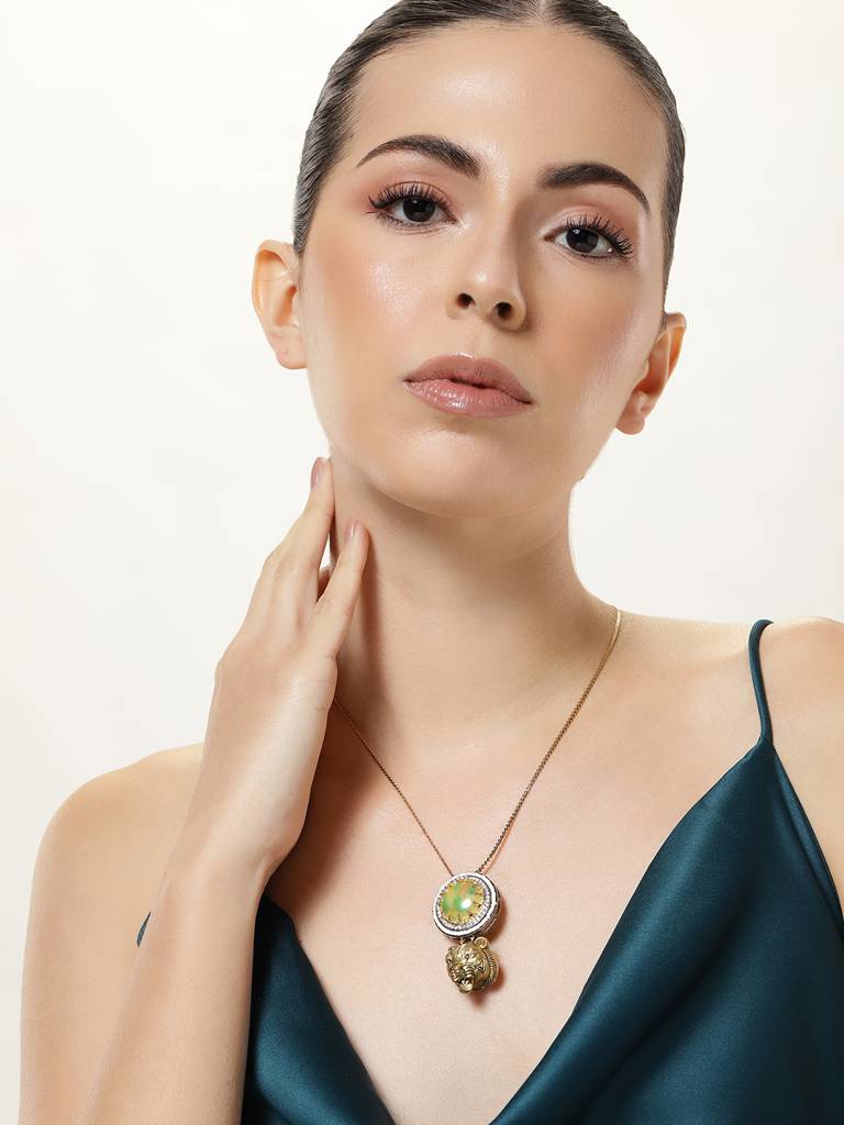 High Quality Vintage Sabyasachi Inspired Pendant Chain : GPPSSabyasachi