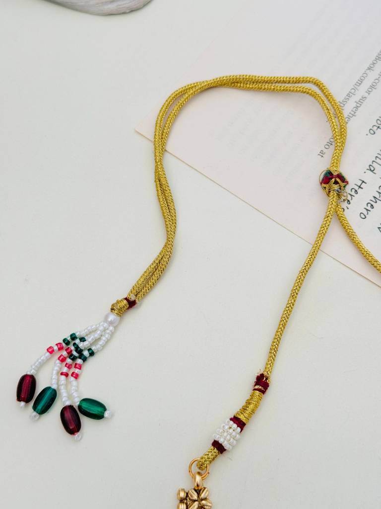 Sophisticated Gold Plated Pachi Kundan Choker Necklace-Gpsjchokernoorr01 : GPSJChokerNoorR01