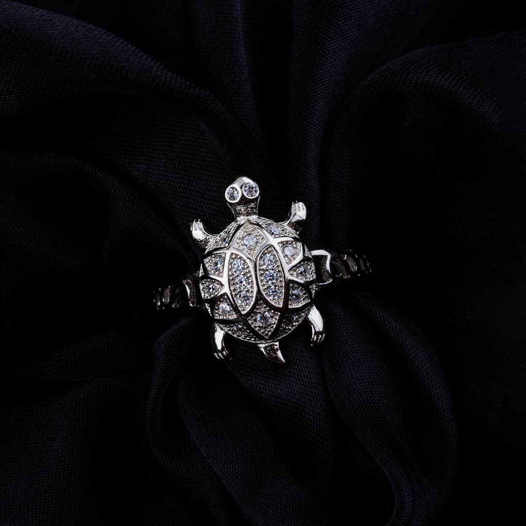 Sea Turtle Sparkle Men'S Ring : GR111