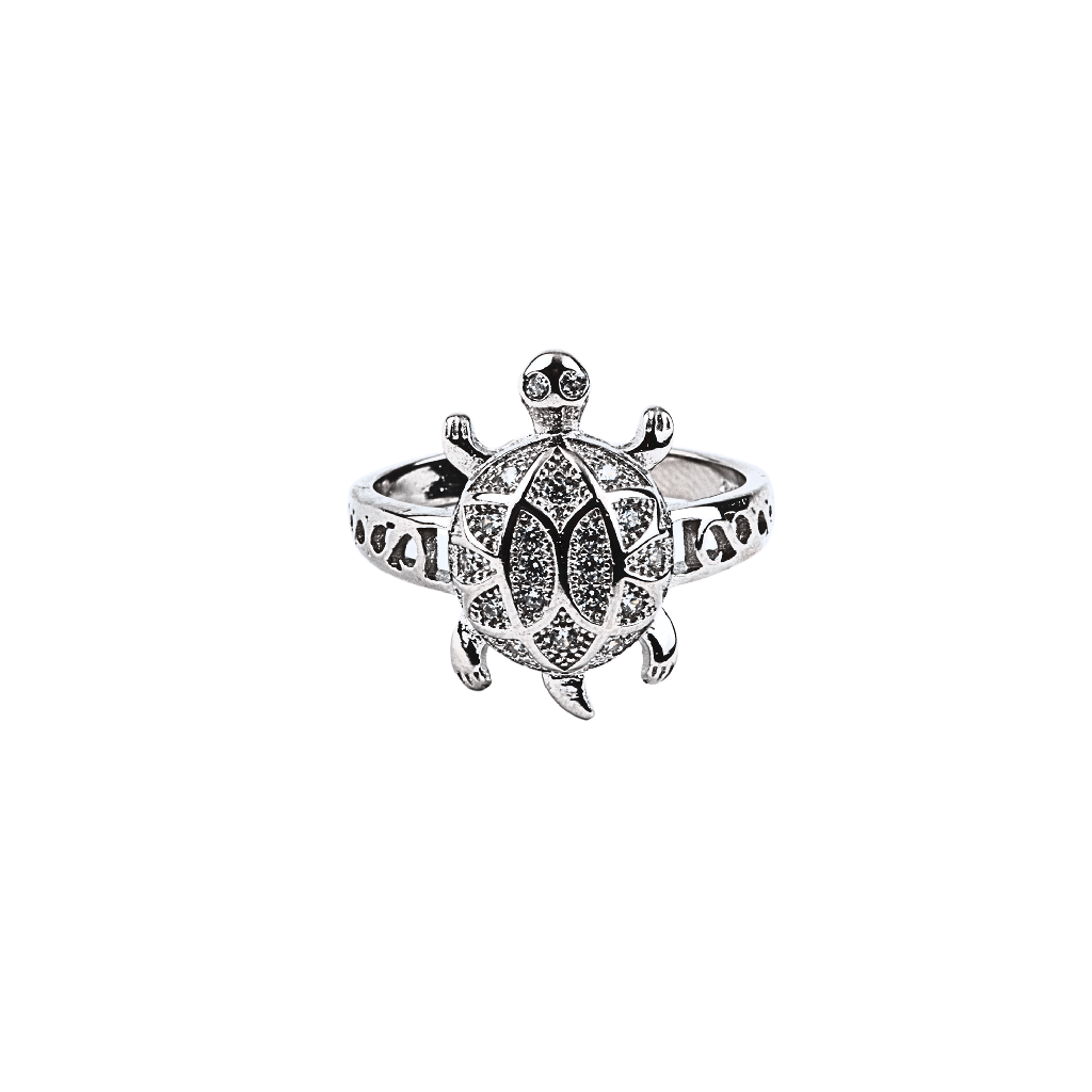 Sea Turtle Sparkle Men'S Ring : GR111