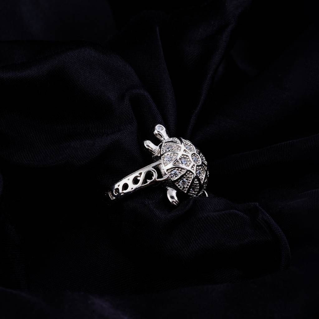 Tortise Tortem Cz Men'S Ring : GR112
