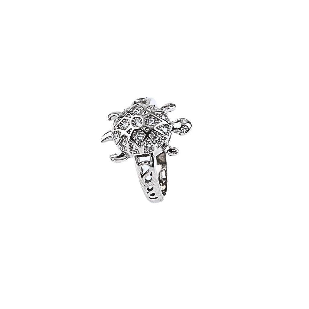 Tortise Tortem Cz Men'S Ring : GR112