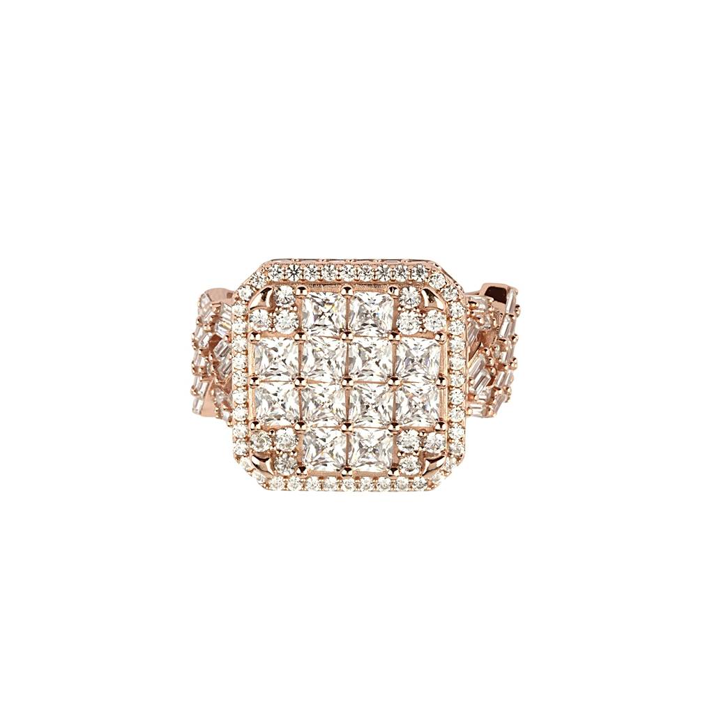 Chunky Cz Men'S Ring : GR25