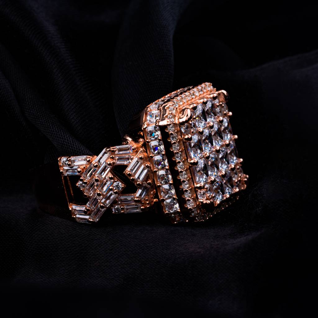 Chunky Cz Men'S Ring : GR25