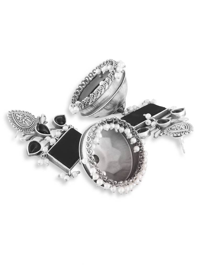 German Silver Plated High Quality Earrings : GSEarringAlia