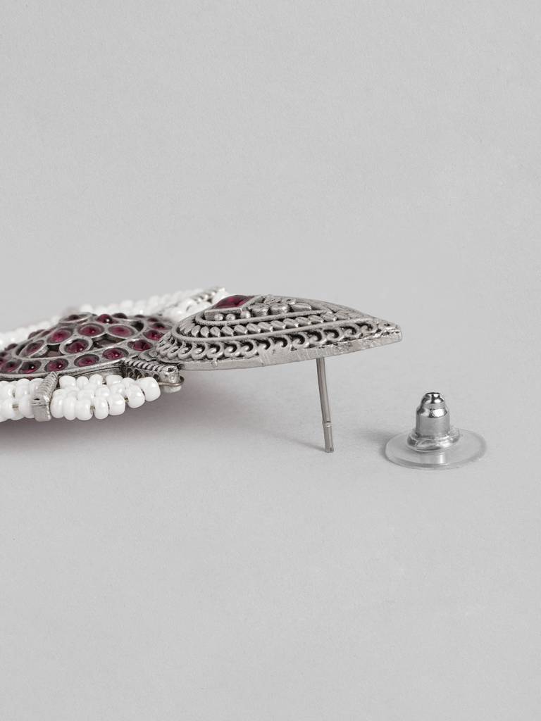 High Quality Glamorous German Silver Earrings : GSEarringKC101