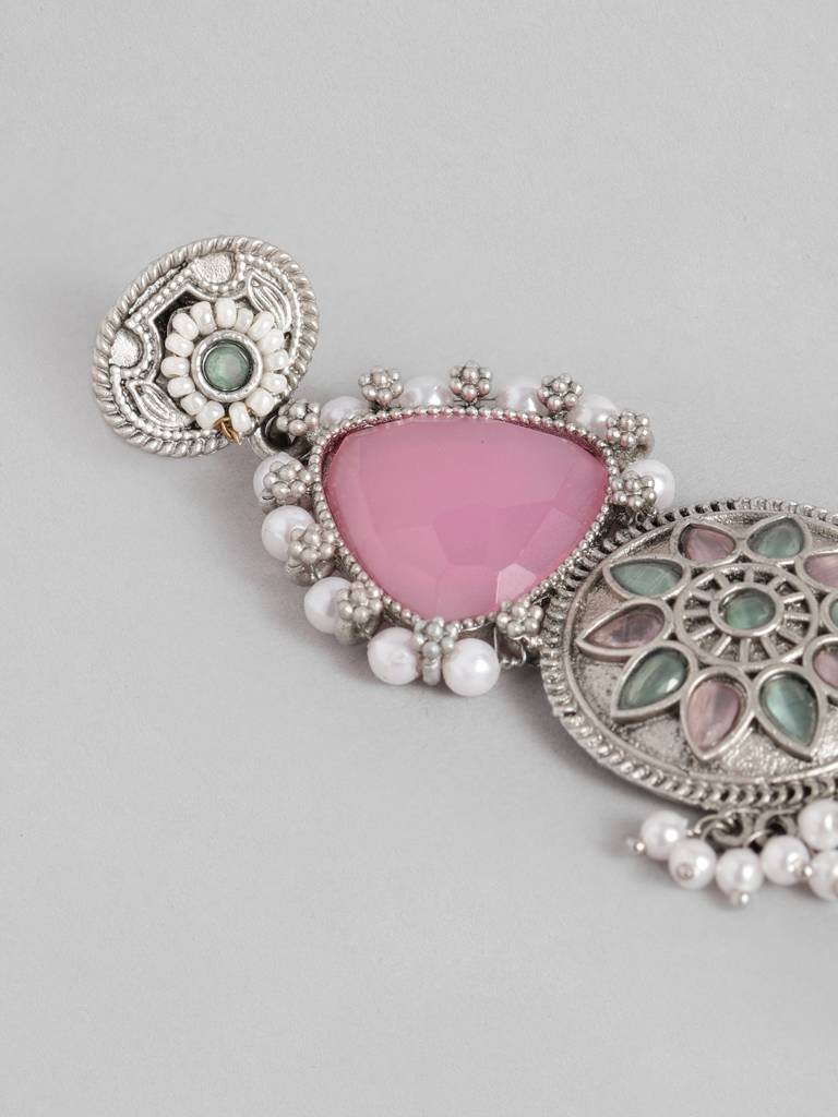 Glamor Enthralling German Silver Earrings : GSEarringKC114