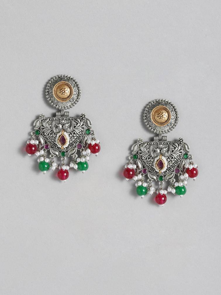Attractive Dual Tone Designer Earring : GSEarringKC138