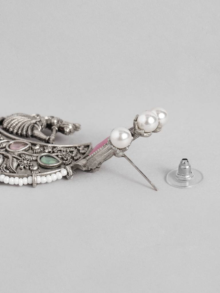 Impressive German Silver Earrings : GSEarringKC142