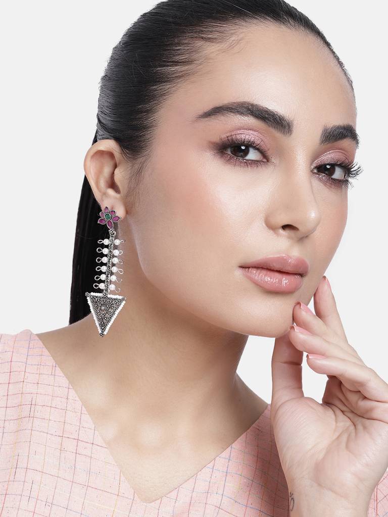 Graceful Designs High Quality German Silver Earrings : GSEarringKC76
