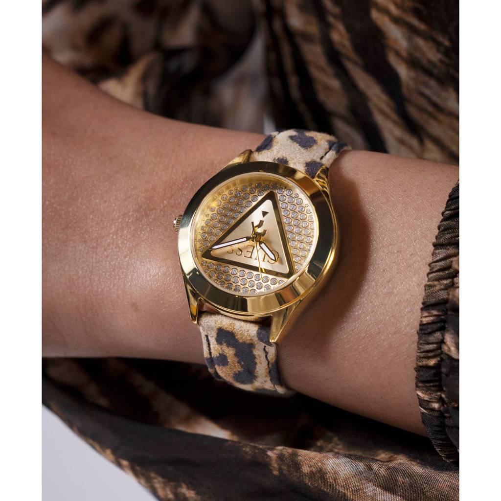 Glitz Plaque Watch For Women : GW0745L2