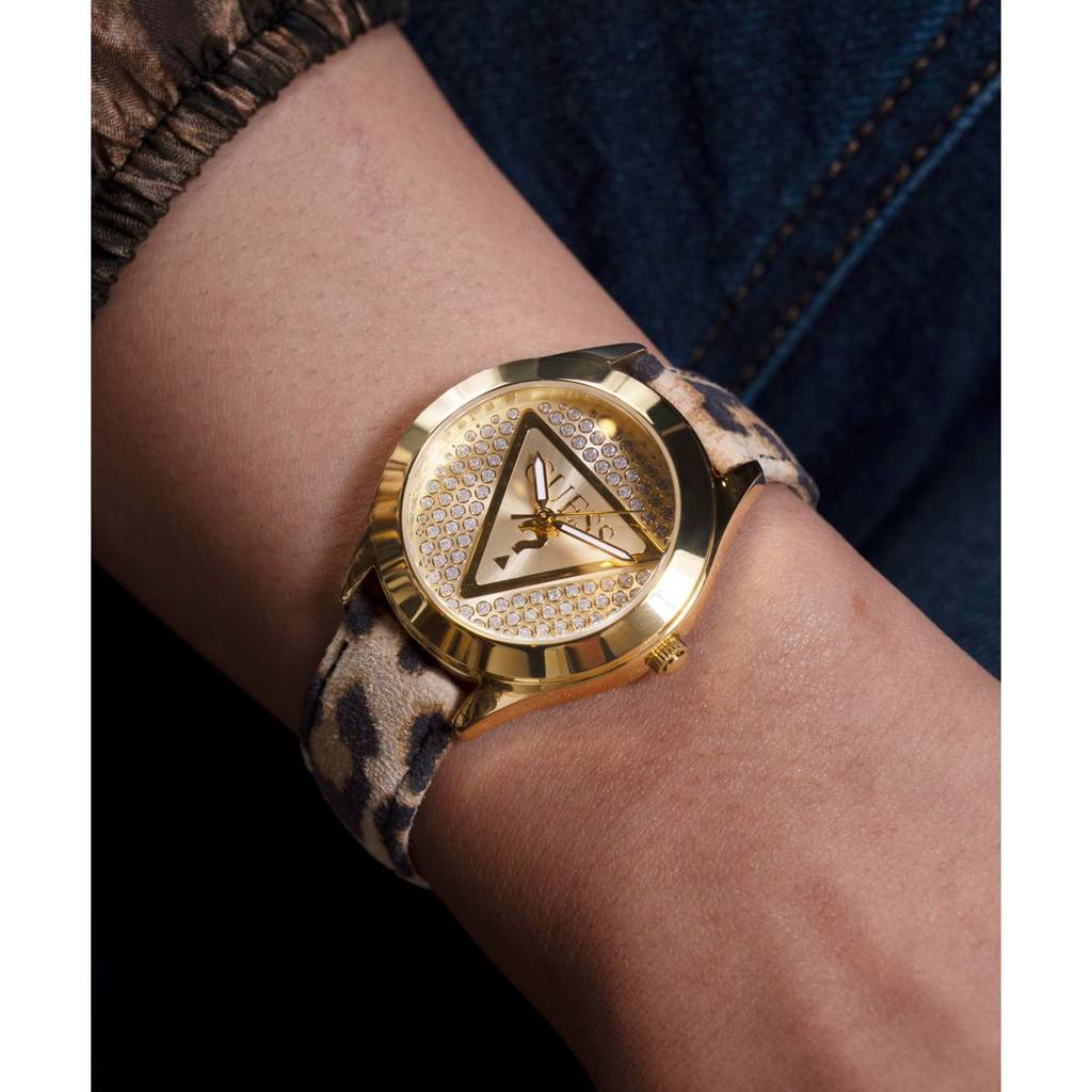 Glitz Plaque Watch For Women : GW0745L2