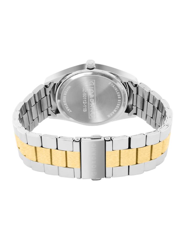Giordano Classic Formal Analog Watch For Men With Stainless Steel Strap And Roman Numeric Indices -Gz-50112 : GZ-50112-11B