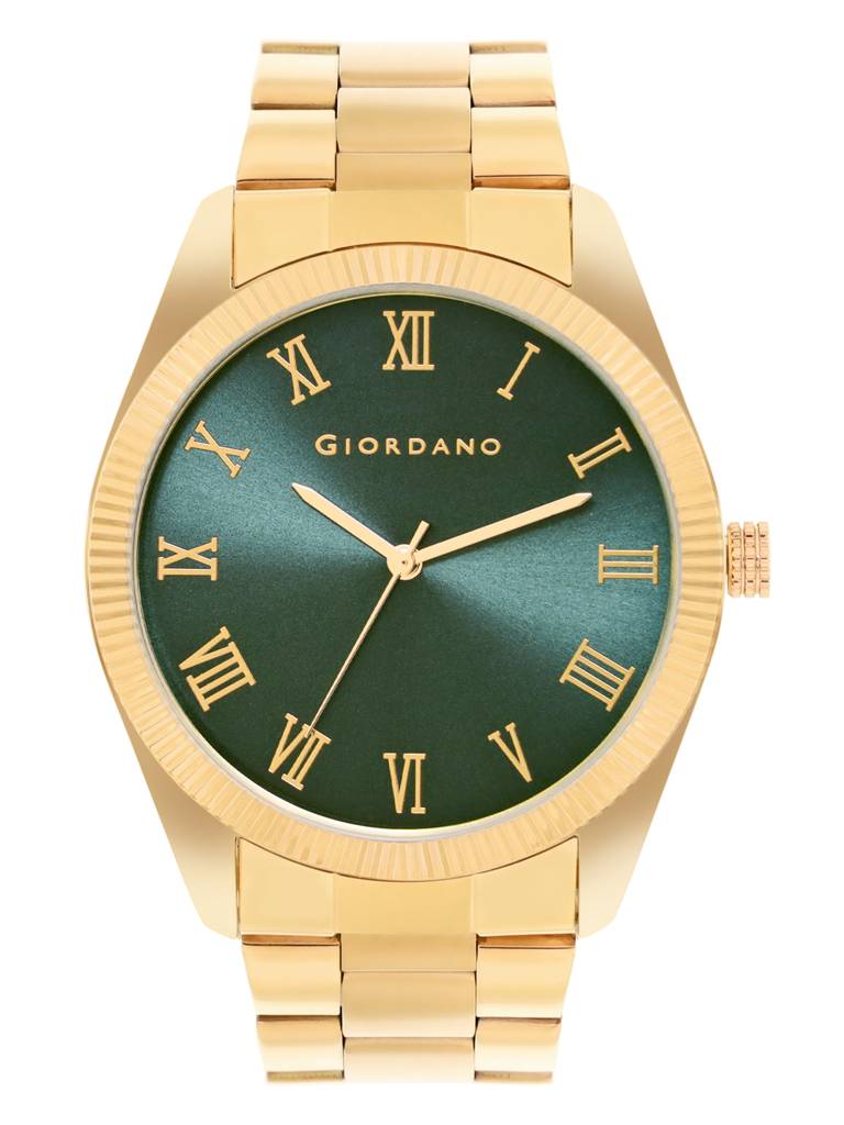 Giordano Classic Formal Analog Watch For Men With Stainless Steel Strap And Roman Numeric Indices -Gz-50112 : GZ-50112-33