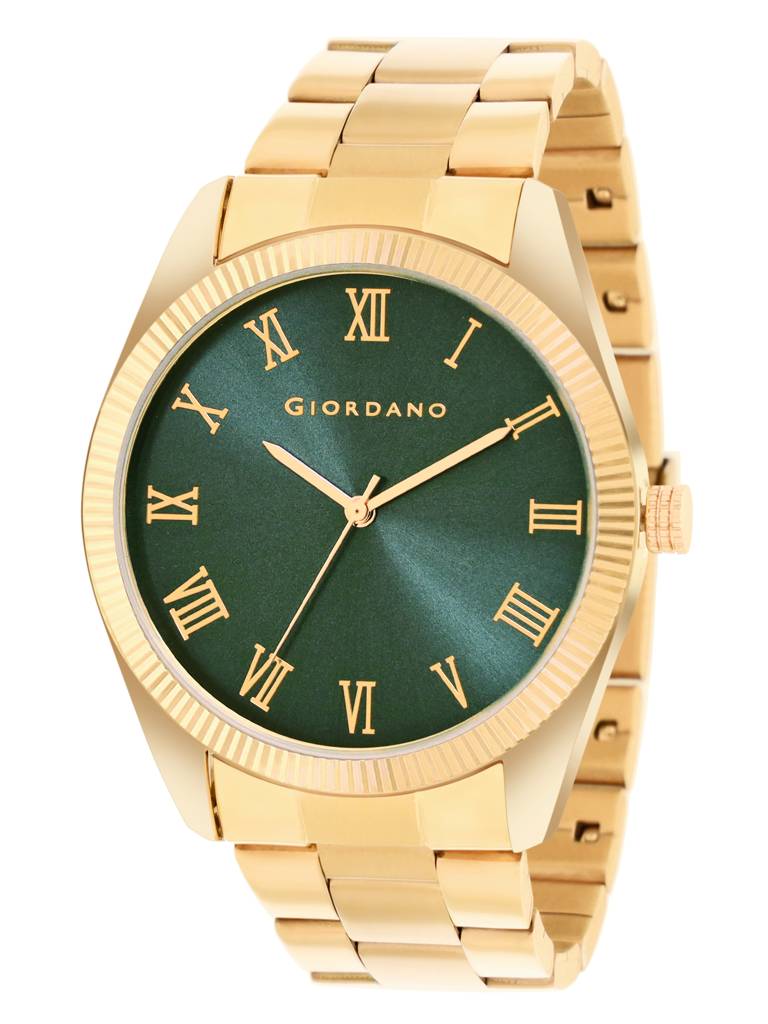 Giordano Classic Formal Analog Watch For Men With Stainless Steel Strap And Roman Numeric Indices -Gz-50112 : GZ-50112-33