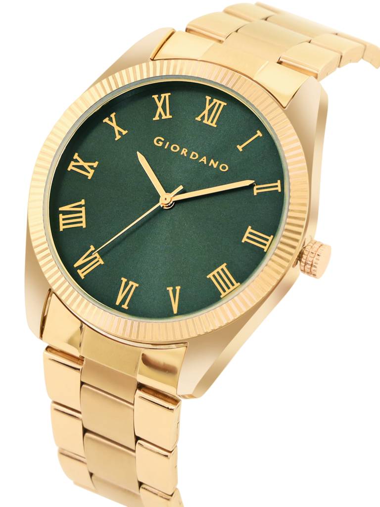 Giordano Classic Formal Analog Watch For Men With Stainless Steel Strap And Roman Numeric Indices -Gz-50112 : GZ-50112-33