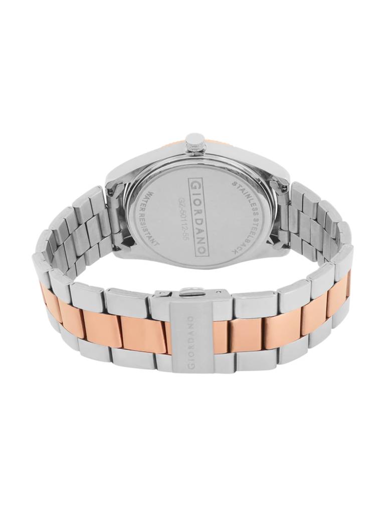 Giordano Classic Formal Analog Watch For Men With Stainless Steel Strap And Roman Numeric Indices -Gz-50112 : GZ-50112-55