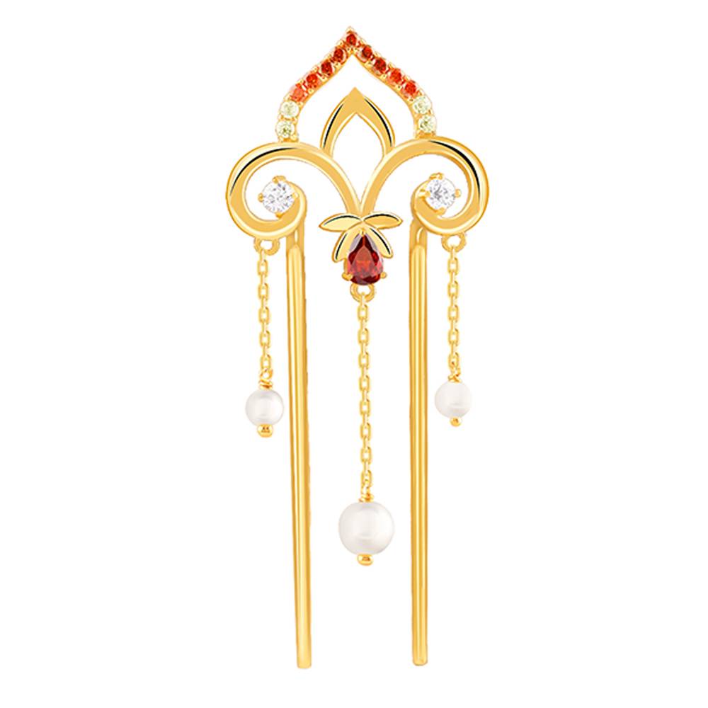 Golden Kali Hair Pin| Hairpin For Women & Girls : HA001
