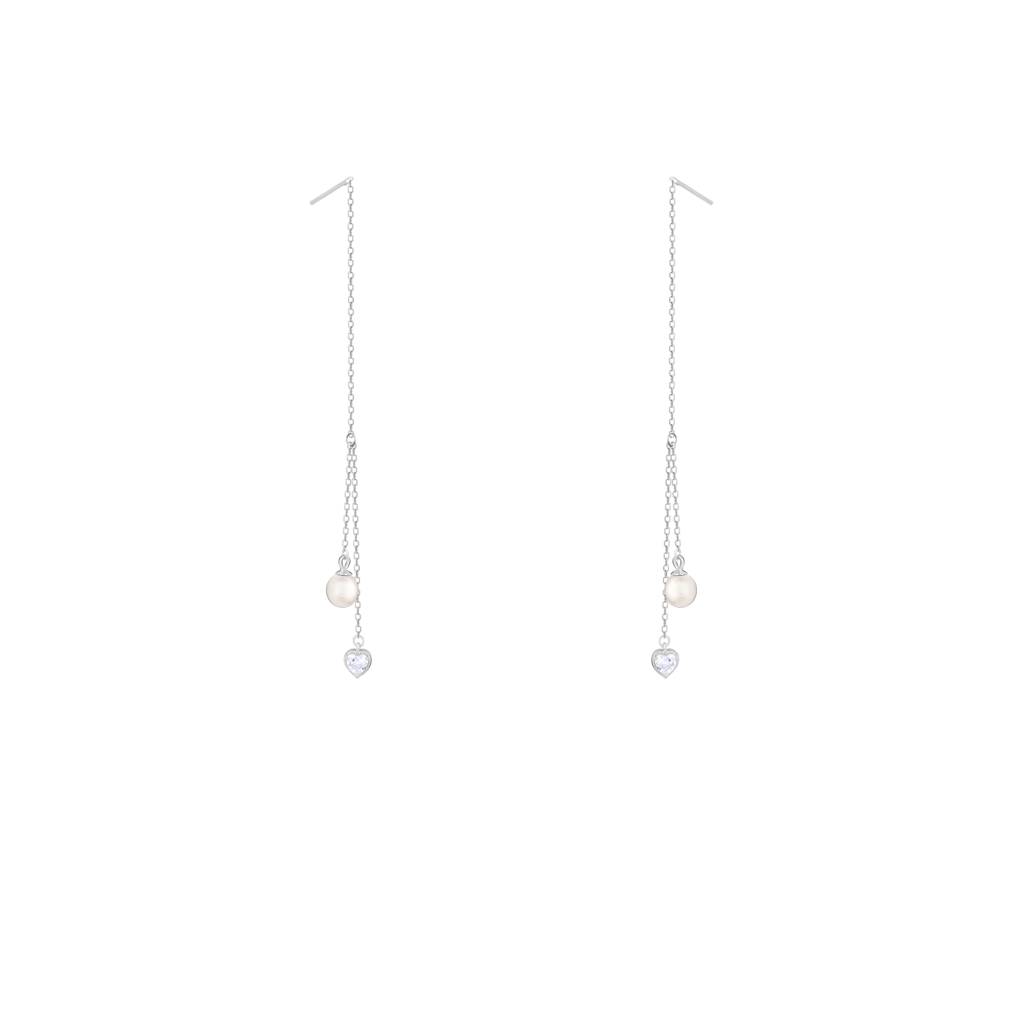Pearl Threader Earrings : HIER1295